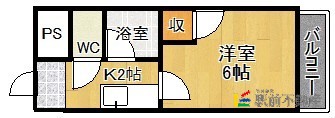 プレアール国分の間取り写真