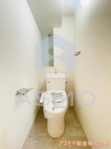 地下鉄谷町線 天満橋駅 徒歩2分 10階建 築3年のトイレ写真