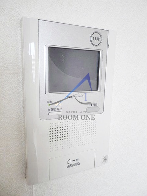 セキュリティ　モニター付インターホンです。