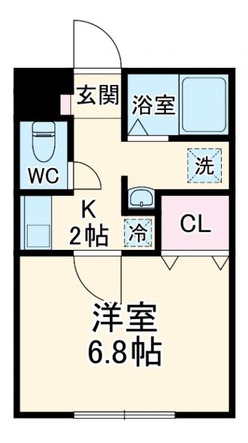 サンライズ湘南の間取り写真