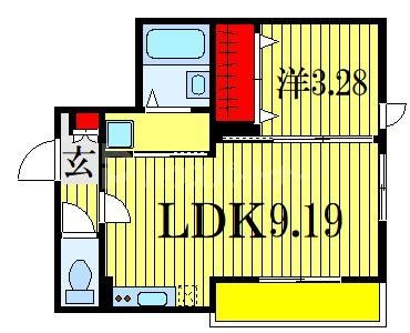 TUP津田沼の間取り写真