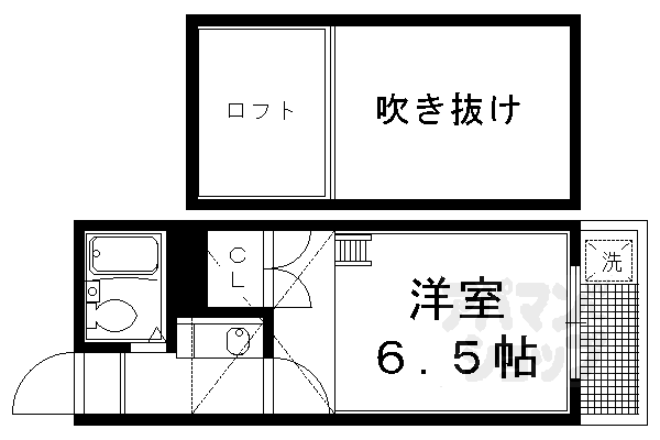 パヴィオンドラレーヌの間取り写真