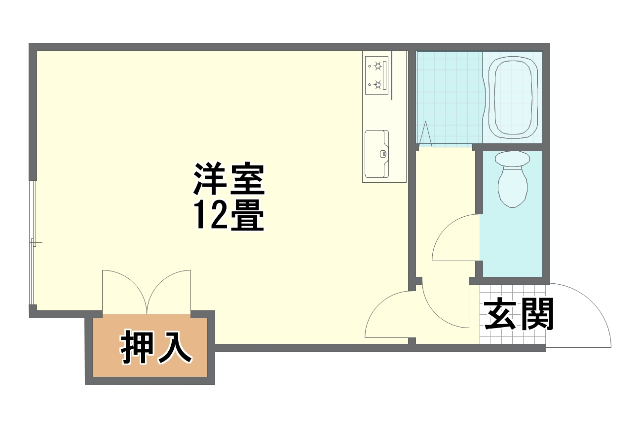 【アシアスIIの間取り】