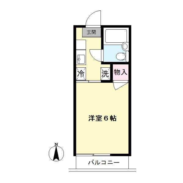 ベルゾーネ百合ヶ丘の間取り