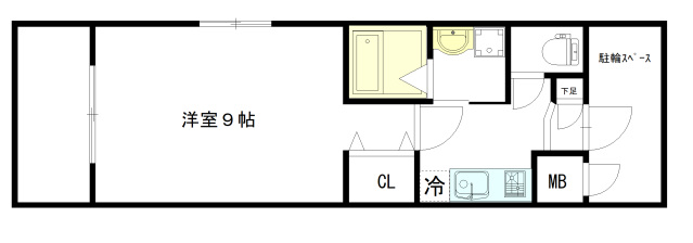 TOR1st　BLD.の間取り