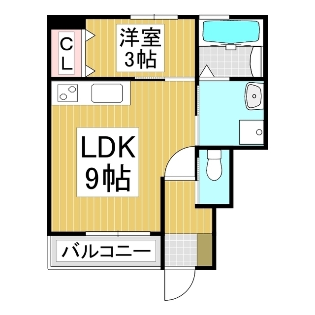 ヒルサイドテラス伊那中央Ａの間取り