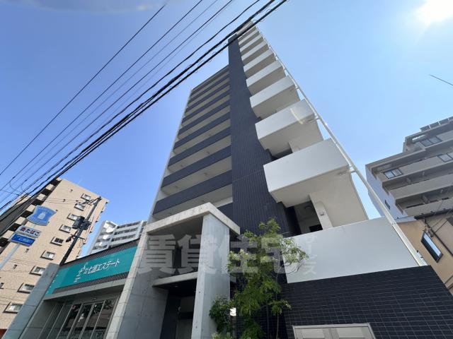 【広島市中区舟入川口町のマンションの建物外観】