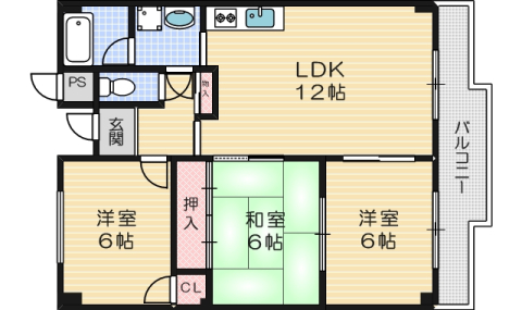 ラフィーヌ・シャトーの間取り