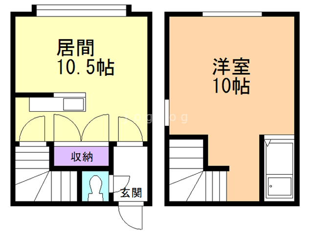 【マクセル３６／１００の間取り】