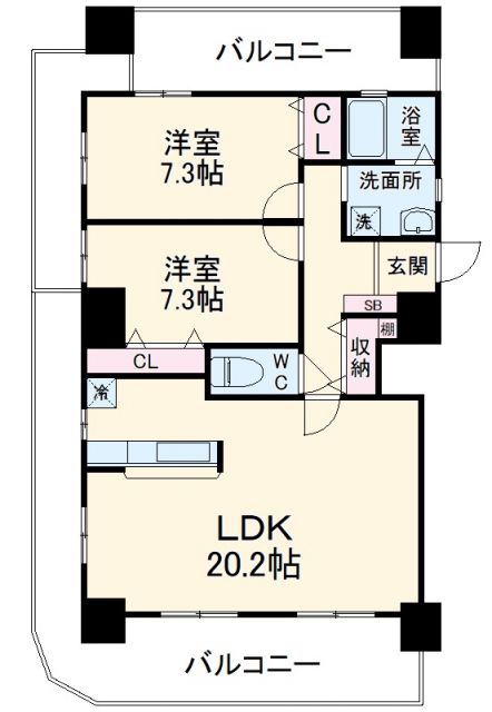 ＡＲＤＥＡの間取り