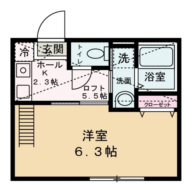 ロイヤルハイツ白幡上町の間取り