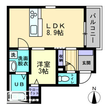 プライムステージ松福I番館の間取り