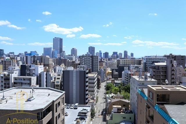 【大阪市西区江戸堀のマンションの眺望】