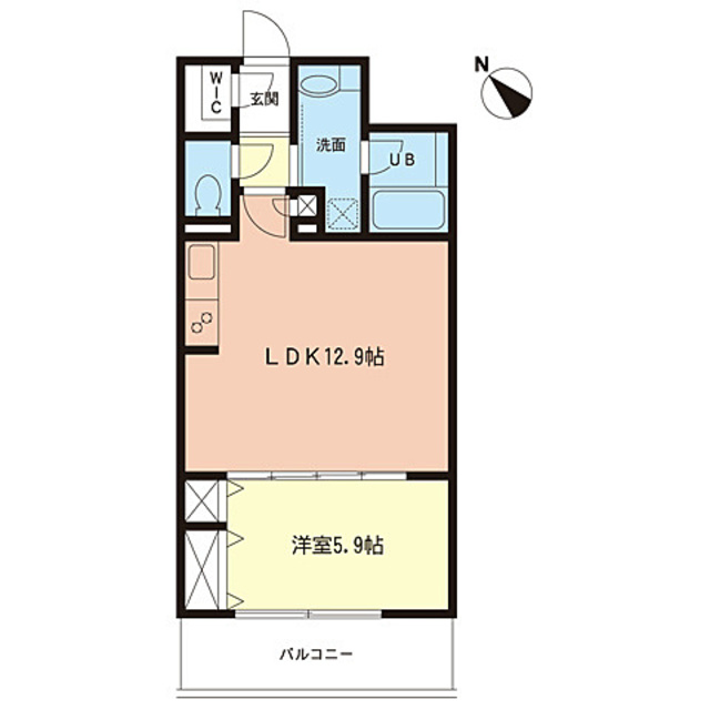 クラルテ東戸塚の間取り