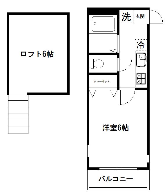 アイランドコロニーの間取り