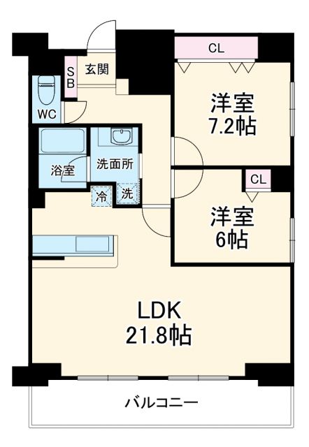 ロイジェント日吉IIの間取り