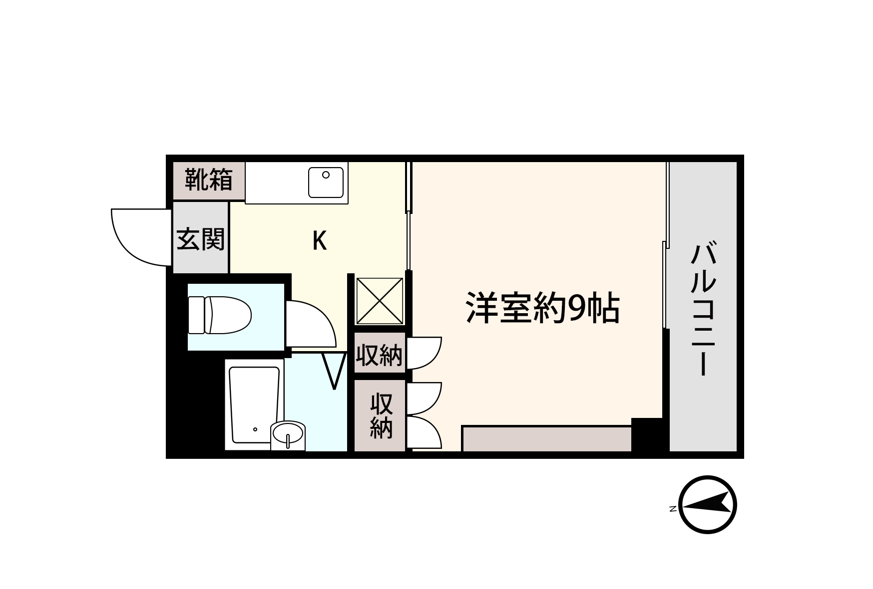 アシスト第3金沢マンションの間取り