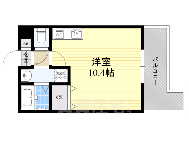 ロイヤルクイーンズパーク吹田片山町の間取り