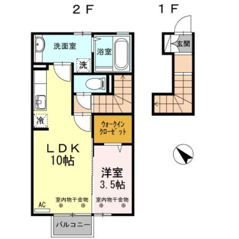 アルタイル藤ノ木の間取り