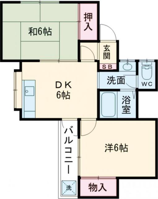 コーポナカヤマの間取り