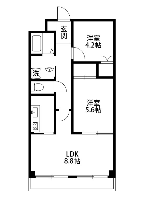 ピュアときめきの間取り