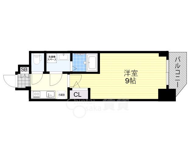 豊中市螢池西町のマンションの間取り