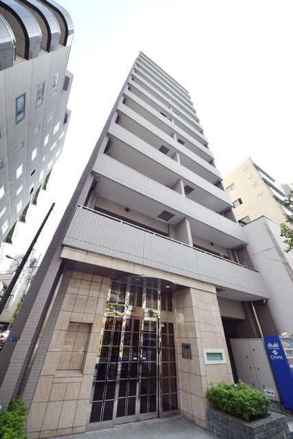 【中央区八丁堀のマンションの建物外観】