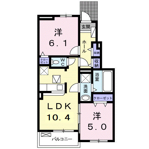 ノッテステラータの間取り