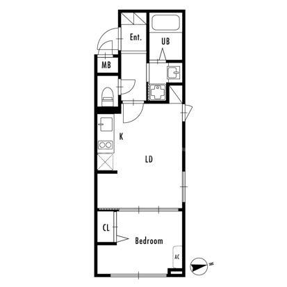 【豊島区西巣鴨のマンションの間取り】