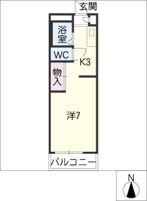 ヘーベル　ヒロセの間取り