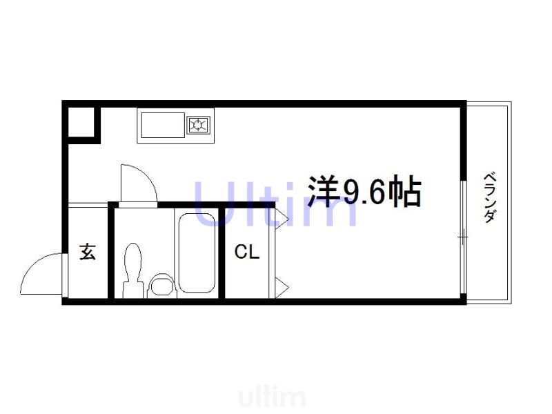 竹田マンションの間取り