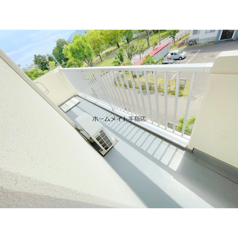 バルコニー　眺望良いですね♪