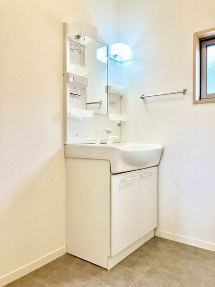 洗面設備　他号室のお写真です