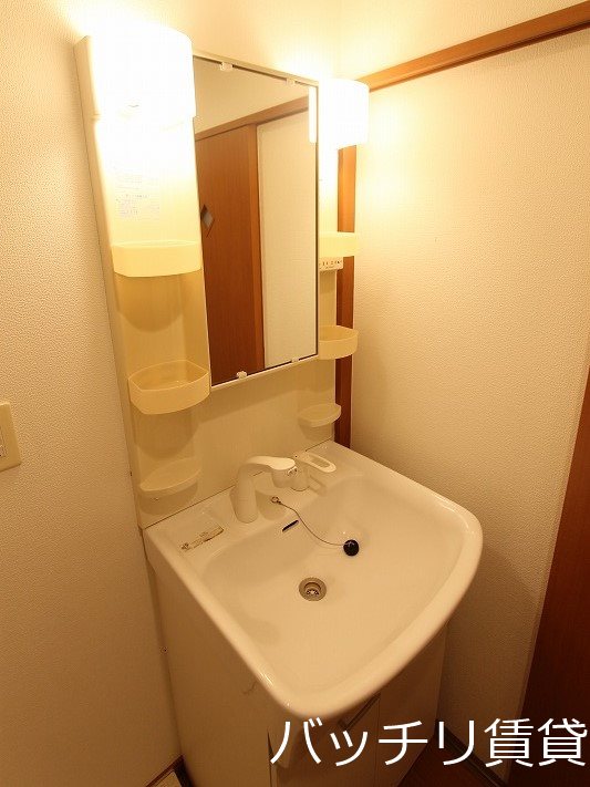 洗面設備　別号室タイプの為、現状を優先致します