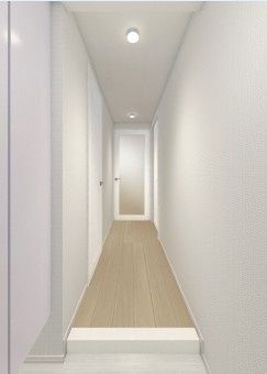 玄関　他部屋　完成カラーイメージ