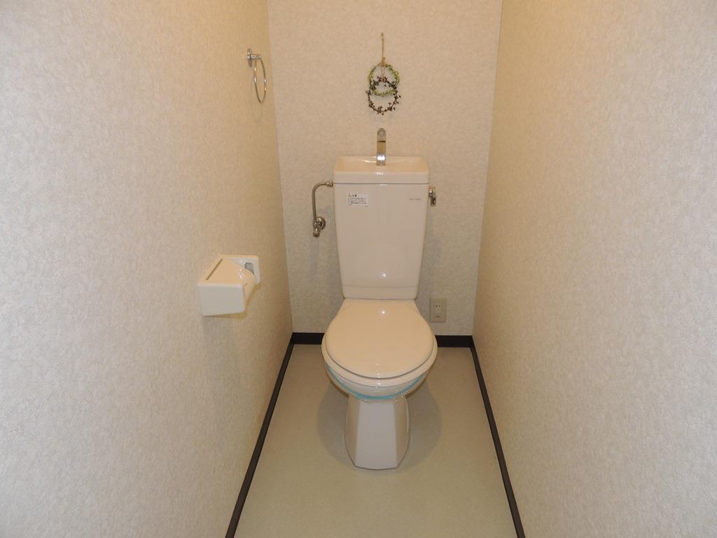 トイレ　水洗トイレです。