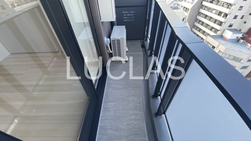 バルコニー　バルコニー付で洗濯物も安心♪