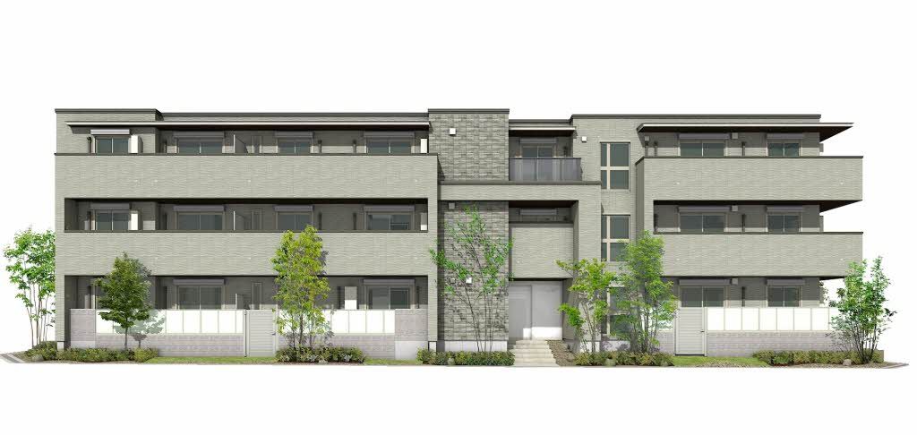 建物外観　完成予想図