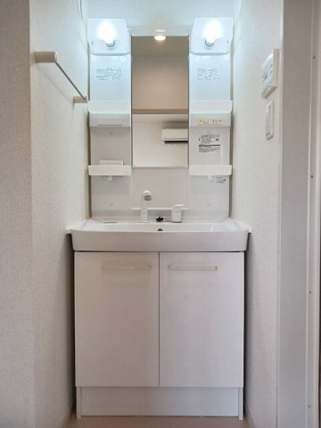 洗面設備　洗面所です