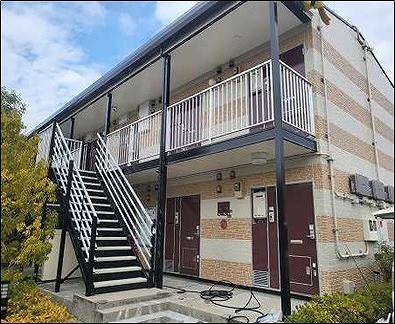 建物外観　2022年12月に外壁塗装いたしました。