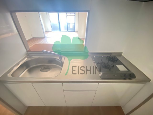 キッチン　シンプルな清潔感のあるキッチンです！