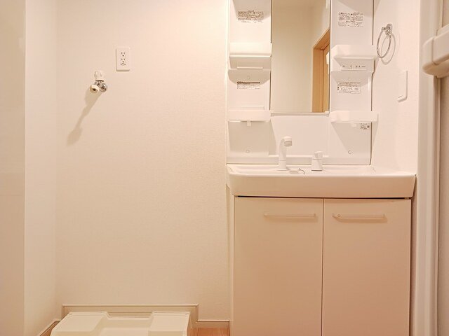 洗面設備　洗面所です