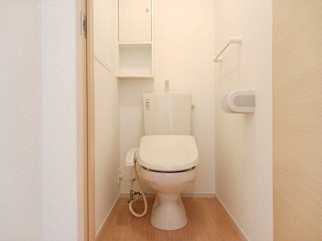 トイレ　ゆったりとした空間のトイレです