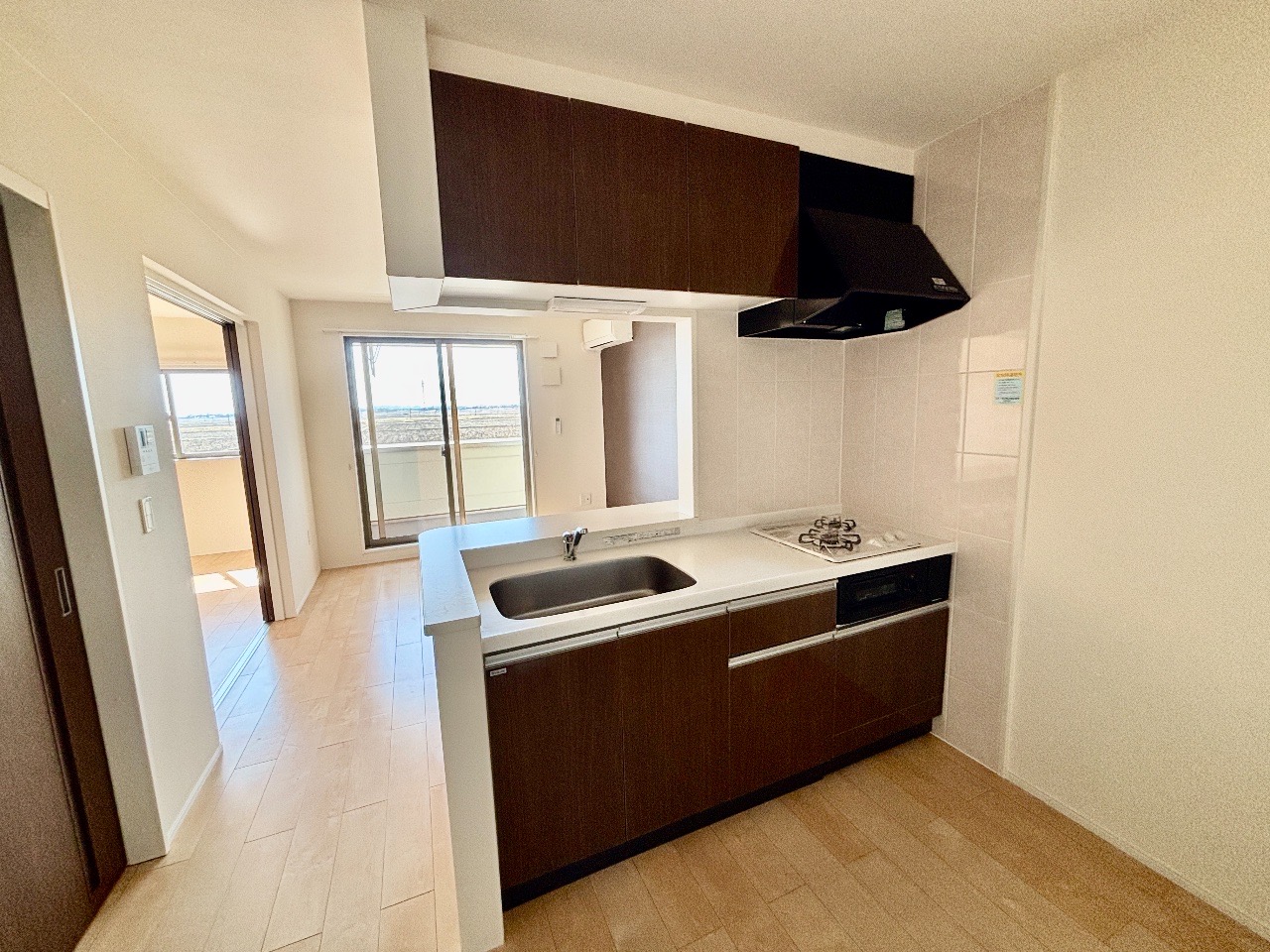 キッチン　キッチン部分・使いやすいカウンターキッチン♪