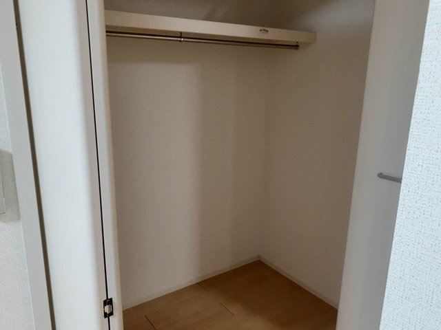 収納　たっぷりとした収納スペースです