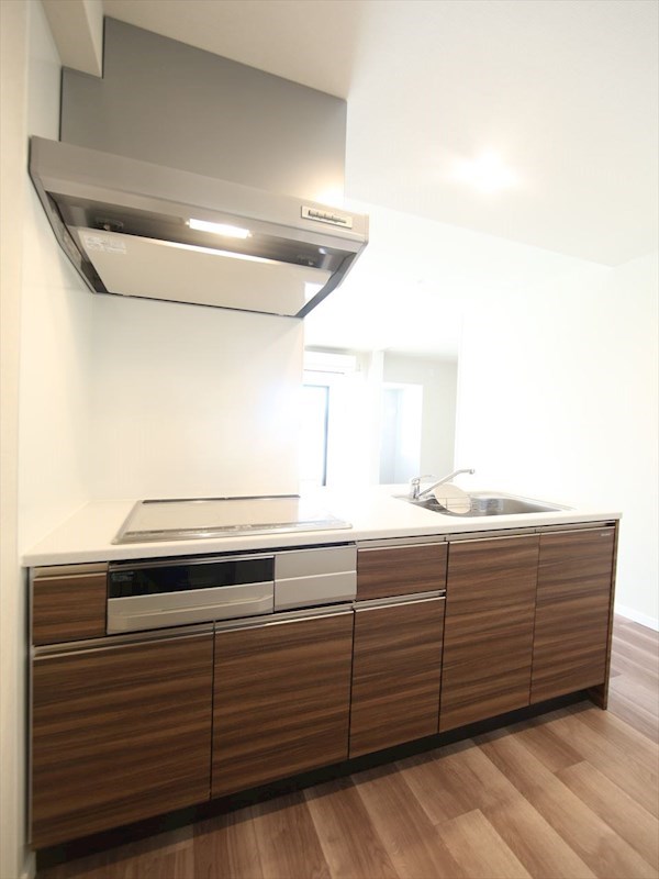 キッチン　システムキッチン（ＩＨ2口コンログリル付）