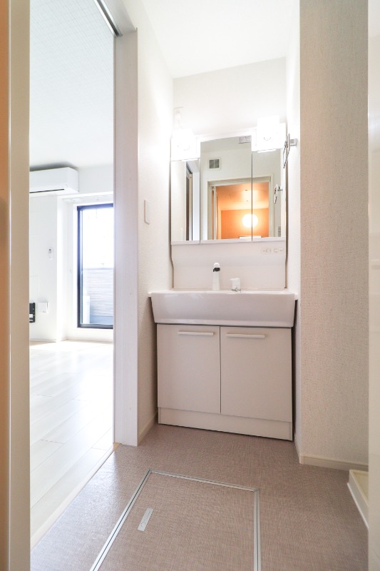 洗面設備　図面と現状に相違がある場合には現状を優先