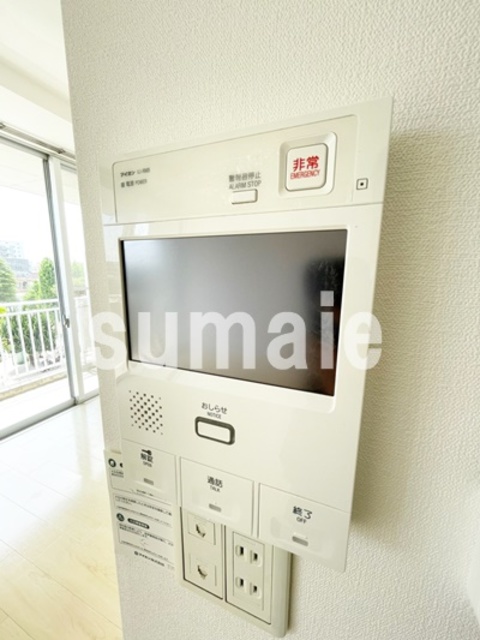 セキュリティ　モニター付きインターホンです。
