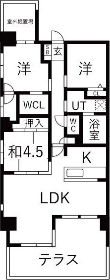 ＪＲ山陽本線 塩屋駅 徒歩3分 10階建 築12年の間取り写真