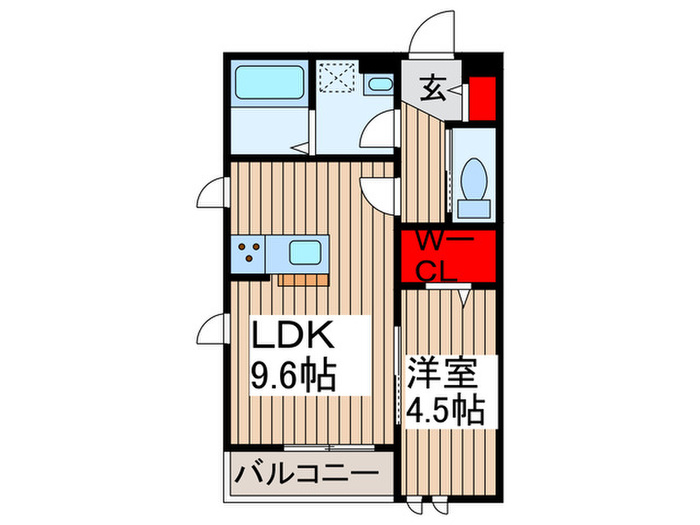 サンライズの間取り写真
